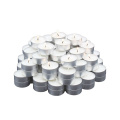 factory produced cheap paraffin white color tealight candles